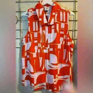 Vintage NWOT cabi Kelly sleeveless top